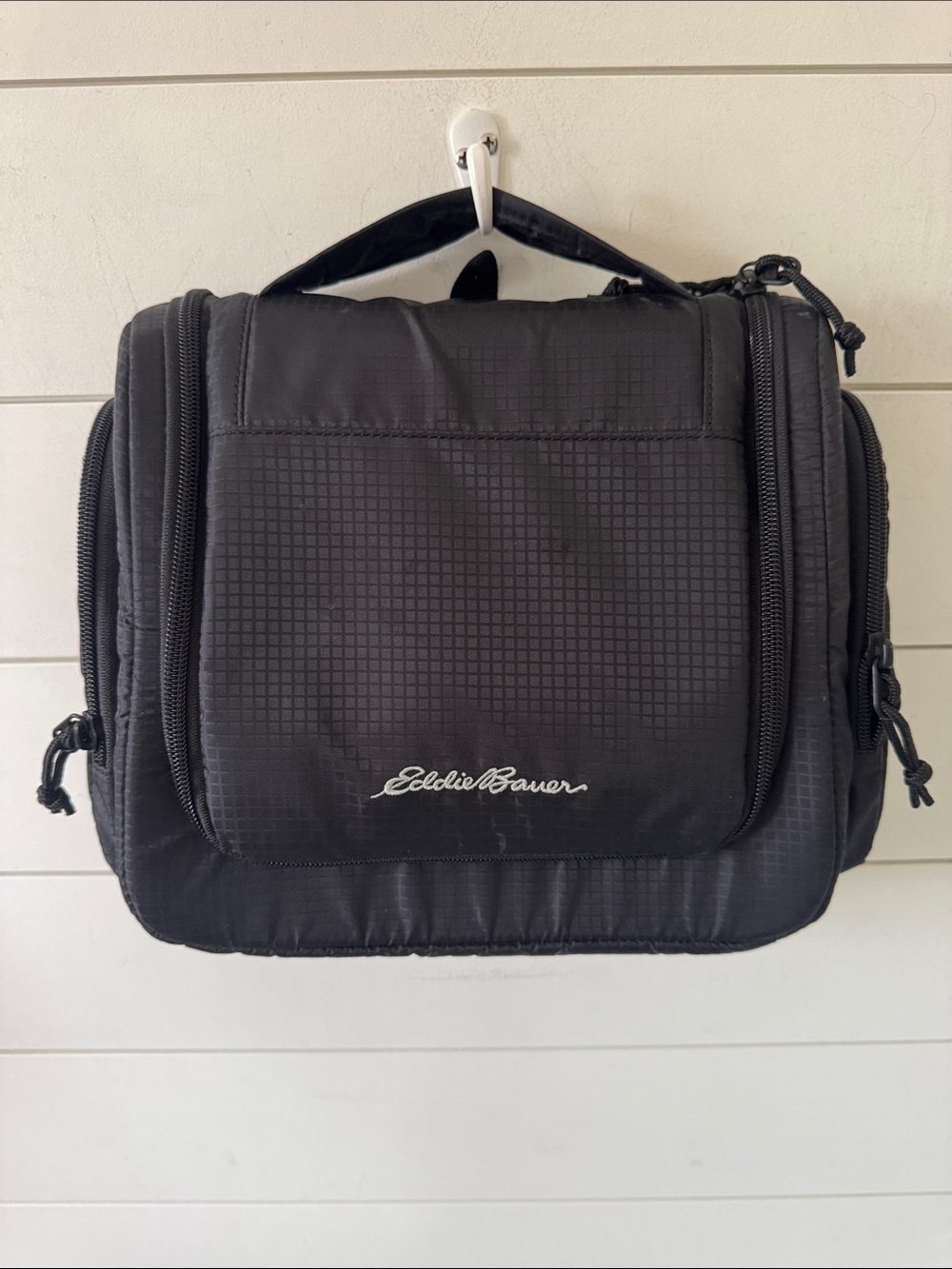 Eddie Bauer Expedition Dopp Kit Toiletry Bag - Black - Like New